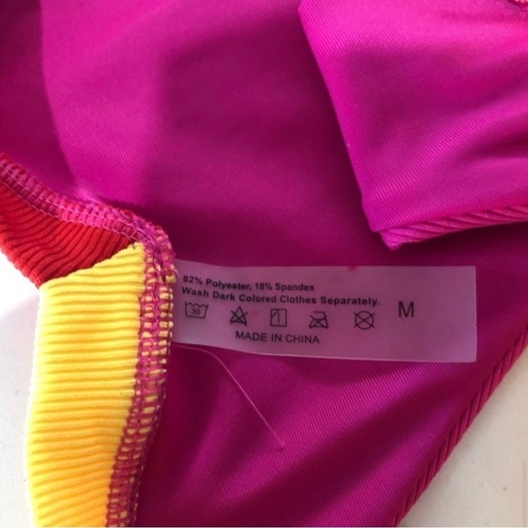 Vibrant Pink and Yellow Bikini for Swim - Picture 10 of 14